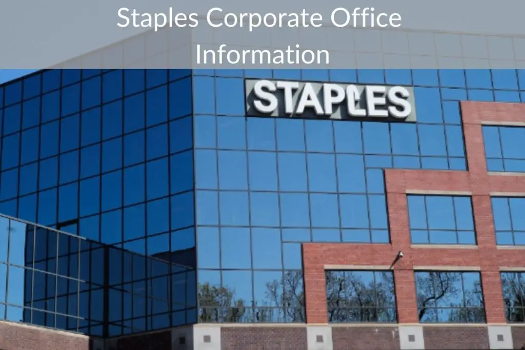 Staples Corporate Office Information 1024x683 