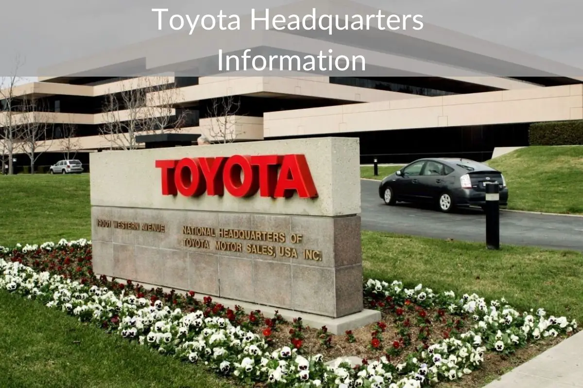 Toyota Headquarters Information