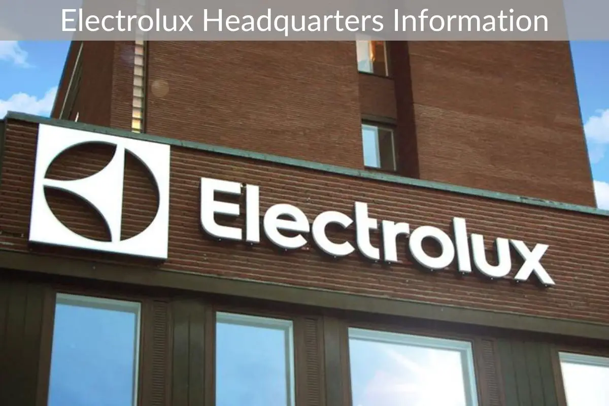 Electrolux Headquarters Information