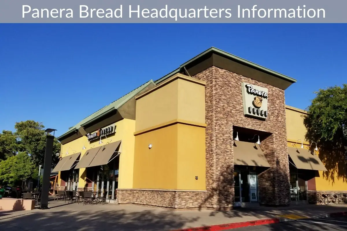 Panera Bread Headquarters Information