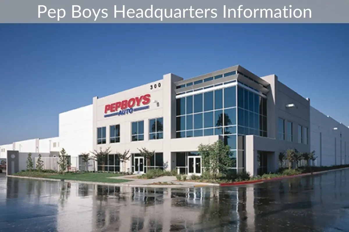 Pep Boys Headquarters Information
